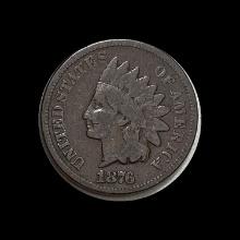 1876 Indian Head Cent NICELY CIRCULATED