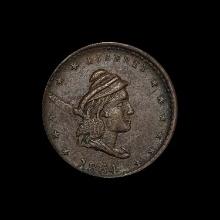 1863 Civil War Token - Our Army LIGHTLY CIRCULATED