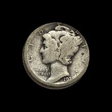 1924-D Silver Mercury Dime NICELY CIRCULATED