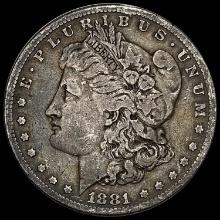 1881 Silver Morgan Dollar LIGHTLY CIRCULATED