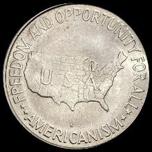 1953 Silver Half Dollar Booker T. Washington GEM BU