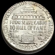 1950-S Silver Booker T. Washington Half Dollar GEM BU