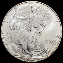 1996 1 oz Silver American Eagle $1 SUPERB GEM BU
