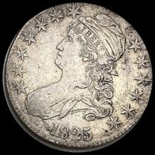 1825 Capped Bust Half Dollar NEARLY UNCIRCULATED