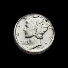 1945 Mercury Dime CLOSELY UNCIRCULATED