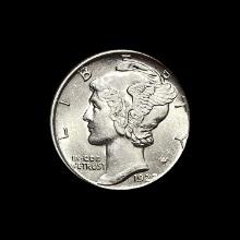 1942 Mercury Dime GEM BU