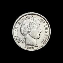 1892 Silver Barber Dime UNCIRCULATED