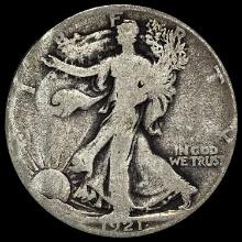 1921 Silver Walking Liberty Half Dollar NICELY CIRCULATED