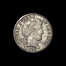 1898-S Barber Dime NICELY CIRCULATED