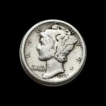 1927 Mercury Dime LIGHTLY CIRCULATED