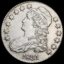 1831 Capped Bust Half Dollar UNCIRCULATED