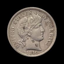 1916 Barber Dime CLOSELY UNCIRCULATED