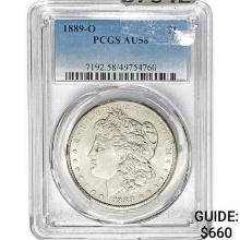 1889-O Morgan Silver Dollar PCGS AU58 58