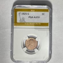 1925-S 1C PGA AU50