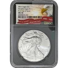2021 American Silver Eagle NGC MS70