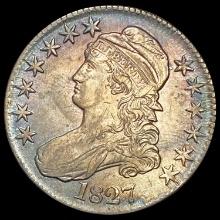1827 Capped Bust Half Dollar CHOICE AU