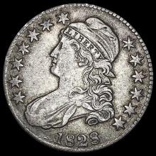 1828 Capped Bust Half Dollar LIGHTLY CIRCULATED LIGHTLY CIRCULATED