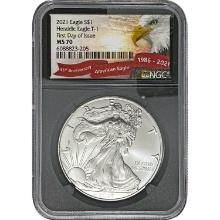 2021 American Eagle $1 NGC MS70