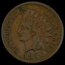 1886 Indian Head Cent CLOSELY UNCIRCULATED CLOSELY UNCIRCULATED
