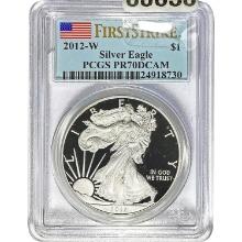 2012-W Silver Eagle PCGS PR70DCAM