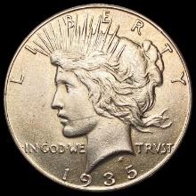 1935 Silver Peace Dollar UNCIRCULATED