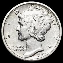 1927 Mercury Dime CLOSELY UNCIRCULATED CLOSELY UNCIRCULATED