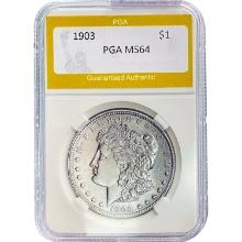1903 Morgan Silver Dollar PGA MS64