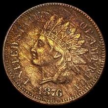 1876 Indian Head Cent LIGHTLY CIRCULATED LIGHTLY CIRCULATED