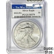 2013-(W) Silver Eagle PCGS MS70