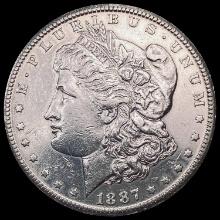 1887-S Morgan Silver Dollar CLOSELY UNCIRCULATED