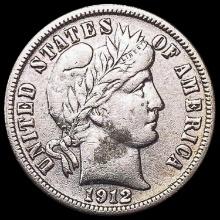1912-D Barber Dime CLOSELY UNCIRCULATED