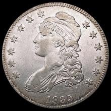 1835 Capped Bust Half Dollar NEARLY UNCIRCULATED