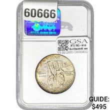 1936-S Boone Half Dollar GSA MS66