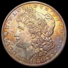 1881 Toned Morgan Silver Dollar UNCIRCULATED
