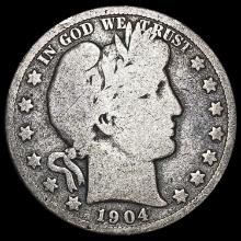 1904-S Barber Half Dollar NICELY CIRCULATED NICELY CIRCULATED