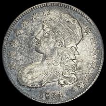 1834 Capped Bust Half Dollar CLOSELY UNCIRCULATED CLOSELY UNCIRCULATED