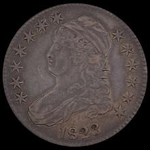 1823 Capped Bust Half Dollar LIGHTLY CIRCULATED LIGHTLY CIRCULATED