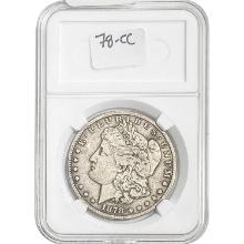 1878-CC Morgan Silver Dollar Avg Circ