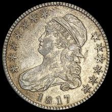 1817 Capped Bust Half Dollar CLOSELY UNCIRCULATED CLOSELY UNCIRCULATED