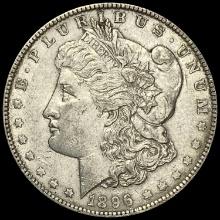 1896 Silver Morgan Dollar CLOSELY UNCIRCULATED