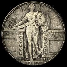 1917 Standing Liberty Quarter LIGHTLY CIRCULATED