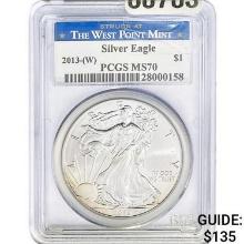 2013-(W) Silver Eagle PCGS MS70