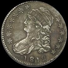 1812 Capped Bust Half Dollar CHOICE AU