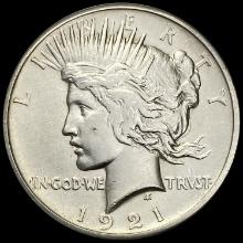 1921 Silver Peace Dollar CLOSELY UNCIRCULATED