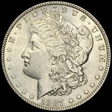 1887 Silver Morgan Dollar UNCIRCULATED
