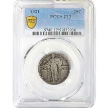 1921 Standing Liberty Quarter PCGS F12