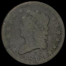 1812 Classic Head Large Cent LIGHTLY CIRCULATED