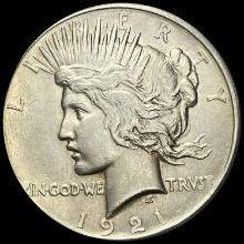 1921 Silver Peace Dollar CLOSELY UNCIRCULATED