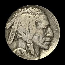 1915 Buffalo Nickel NEARLY UNCIRCULATED