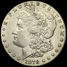 1878 Silver Morgan Dollar ABOUT UNCIRCULATED